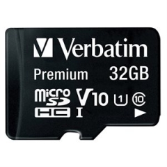 Mikro SD kort inkl. adapter 32GB(245 1948247)