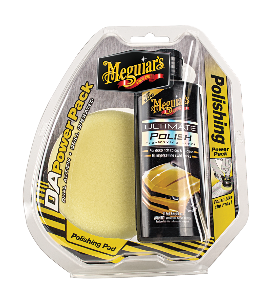 Meguiar's Polishing Power Pack & Pads BilXtra