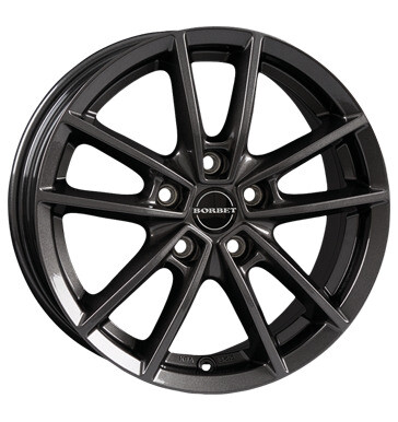 Borbet W mistral anthracite glossy 17"
                 4051665049619