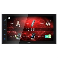 JVC KW-M27DBT 2-DIN bilradio med DAB+(240 KWM27DBT)