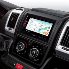 Alpine INE-W611D 2-DIN multimedia station med navi(245 INEW611D)