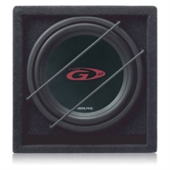 Alpine 12" subwoofer i Kabinet 2ohm(245 SBG1224BR)