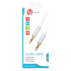 Allride Connect 2,0 minijack 3,5mm lydkabel, 1,2m, nylo(45 15291082)