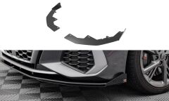 Audi A3 8Y Maxton Frontsplitter Flaps 20- S-Line / S3(AUA38YSLINECNC-FSF1G)