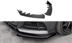 Audi A3 8V Maxton Frontsplitter Flaps 16-19 - Street pro(AUS33FSBCNC-FSF1G)