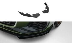 Audi A3 Sportback 8Y Facelift Maxton Frontsplitter Flaps 24- S-Line / S3(AUS38YFCNC-FSF1G)