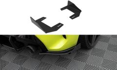 BMW 1-Serie F40 Maxton Hæksplitter Flaps 19-24 V1 - M135I / M-Pakke(BM140MPACKCNC-RSF1G)