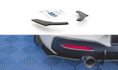 BMW F20 F21 Maxton Hæksplitter Sæt 17-19 - M140i - Racing - V2(BM1F20FMCNC-RSD2B)