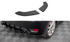 Ford Fiesta MK6 Maxton Hæksplitter Sæt Flaps 04-08 - Bag(FOFI6STCNC-RSD1B)