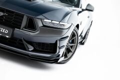Ford Mustang MK7 Maxton Frontsplitter Flaps 23- Street Pro(FOMU7DHCNC-FSF1G)