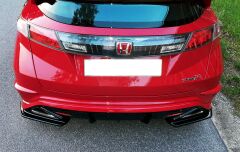 Honda Civic 8 Maxton Hæksplitter Sæt 07-10 - Type-R GP(HO-CI-8-TYPE-R-GP-RSD1G)