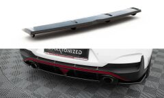 Hyundai I30 MK3 Fastback Maxton Hæksplitter 18- Vertical Bars - N(HY-I30-3-N-FB-RD1+RD2G)