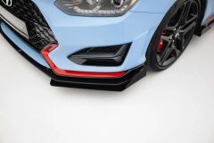 Hyundai Veloster MK2 Maxton Frontsplitter Flaps 18-22 - N(HYVE2NCNC-FSF1G)