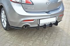 Mazda 3 BL Maxton Hækdiffuser 09-11 - Sport Inkl Hæksplitter Sæt(MA-3-2-SPORT-CNC-RS1A)