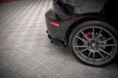 Mazda 3 BK Maxton Hæksplitter Sæt 06-08 - MPS - Street Pro m Flaps(MA3MPS1CNC-RSD1B+RSF1G)