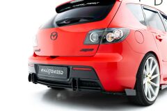 Mazda 3 BK Maxton Hæksplitter Side Sæt Flaps 06-08 - MPS - Street Pro(MA3MPS1CNC-RSD2B+RSF2G)