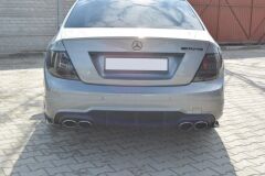 Mercedes C-Klasse W204 Maxton Hæksplitter Sæt - C63 / AMG-Line(ME-C-204-AMGLINE-RSD1G)