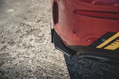 Mercedes C205 Maxton Hæksplitter Sæt 16- C43 - Racing m. Flaps(MEC20543AMGCNC-RSD1B+RSF1G)