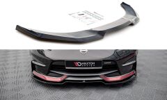 Nissan 370Z Maxton Frontsplitter 14-20 - V3(NI-370Z-NISMO-FD3G)