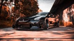 Nissan GTR Maxton Frontsplitter(NI-GTR-4-BK1-FD1)
