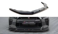 Nissan GTR R35 Facelift Maxton Frontsplitter 16-22 V2(NI-GTR-4F3-FD2G)