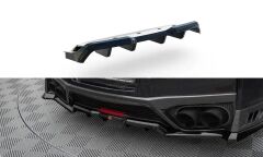 Nissan GTR R35 Facelift Maxton Hæksplitter 16-22 Vertical Bars(NI-GTR-4F3-RD1G+RD2G)