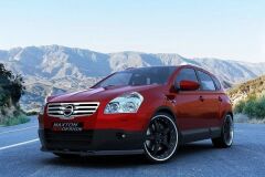 Nissan Qashqai J10 Maxton Frontsplitter 07-09(NI-QA-1-FD1G)
