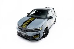 Opel Corsa F Facelift Maxton Design Frontsplitter 23- Blanksort(OP-CO-FF-FD1G)