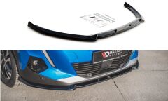 Peugeot 2008 MK2 Maxton Frontsplitter 19- V1(PE-2008-2-FD1G)