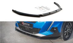 Peugeot 2008 MK2 Maxton Frontsplitter 19- V2(PE-2008-2-FD2G)