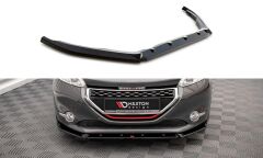Peugeot 208 MK1 Maxton Frontsplitter 13-15 - GTI - V2(PE-208-1-GTI-FD2G)