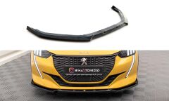 Peugeot 208 MK2 Maxton Frontsplitter 19 - GT - V1(PE-208-2-GT-FD1G)
