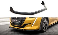 Peugeot 208 Maxton Frontsplitter + Flaps 19-23 V1 - GT(PE-208-2-GT-FD1G+FSF1B)