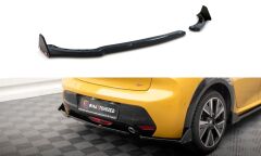Peugeot 208 Maxton Hæksplitter Sæt + Flaps 19-23 - V1 - GT(PE-208-2-GT-RSD1G+RSF1B)