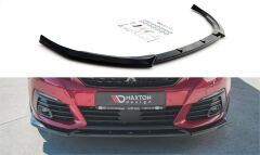 Peugeot 308 Maxton Frontsplitter 17- GT V1(PE-308-2F-GT-FD1G)