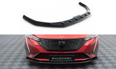 Peugeot 308 MK3 Maxton Frontsplitter 21- V1(PE-308-3-SW-FD1G)