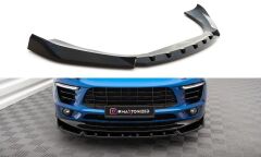 Porsche Macan Maxton Frontsplitter 14-18  - V2(PO-MA-1-FD2G)