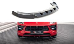 Porsche Macan Maxton Frontsplitter 18-21  - V1(PO-MA-1F-FD1G)