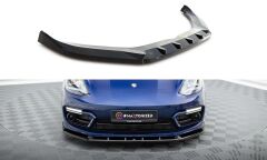 Porsche Panamera E-Hybrid 971 Facelift Maxton Frontsplitter 20-23 V2(PO-PA-971F-H-FD2G)