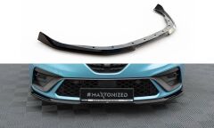 Renault Clio .s. Line MK5 Maxton Frontsplitter 19-23 V1 - R(RE-CL-5-RSLINE-FD1G)