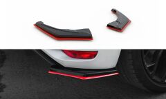 Renault Megane MK4 Maxton Hæksplitter Side Sæt 18-20 - V2 - RS(RE-ME-4-RS-RSD1G+RSD1RRED)