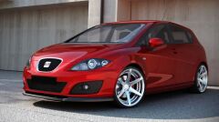 Seat Leon 1P Maxton Frontsplitter 09-12(SE-LE-2F-FD1G)