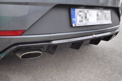 Seat Leon 5F MK3 Maxton Hækdiffuser 17-20 - Cupra - V1(SE-LE-3F-CU-RS1G)