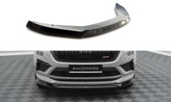 Skoda Kodiaq RS MK1 Facelift Maxton Frontsplitter 21-23 V2(SK-KO-1F-RS-FD2G)