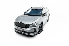 Skoda Kodiaq PS Maxton Frontsplitter 24- Sportline - Blanksort - V2(SK-KO-2-SL-FD2G)