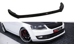 Skoda Octavia 5E Maxton Frontsplitter - V2(SK-OC-3-FD2G)