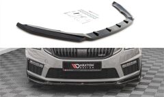 Skoda Octavia 5E Maxton Frontsplitter 17- RS - V3(SK-OC-3F-RS-FD3G)