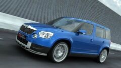 Skoda Yeti Maxton Frontsplitter 09-13(SK-YE-FD1G)
