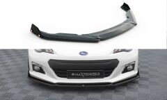 Subaru BRZ MK1 Maxton Frontsplitter + Flaps 12-17 V1(SU-BRZ-1-FD1G+FSF1B)