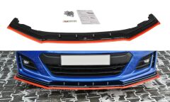 Subaru BRZ MK1 Maxton Frontsplitter 17-20 V4(SU-BRZ-1F-FD1G+FD1RRED)